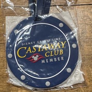 Disney Cruise Line Castaway Club Member luggage tags 2 brand new